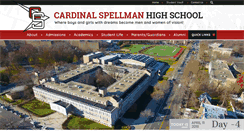 Desktop Screenshot of cardinalspellman.org